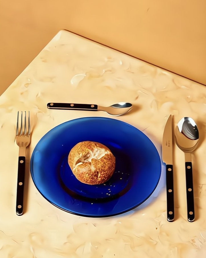 Nordic Bistrot Flatware Set (8 pcs) – Modern Stainless Steel Cutlery