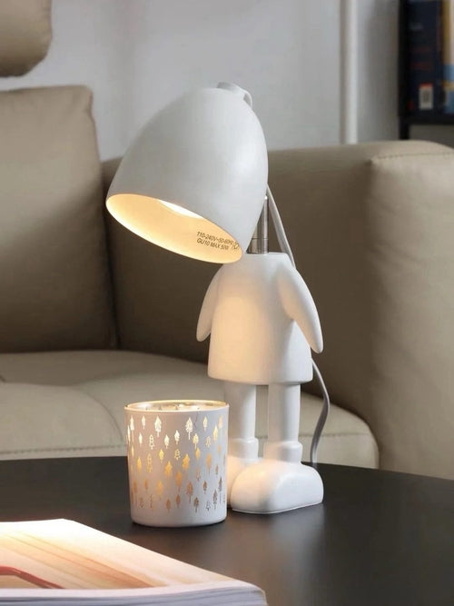 Lil Robot Candle Warmer Lamp – Electric Dimmable Lamp for Large Candles