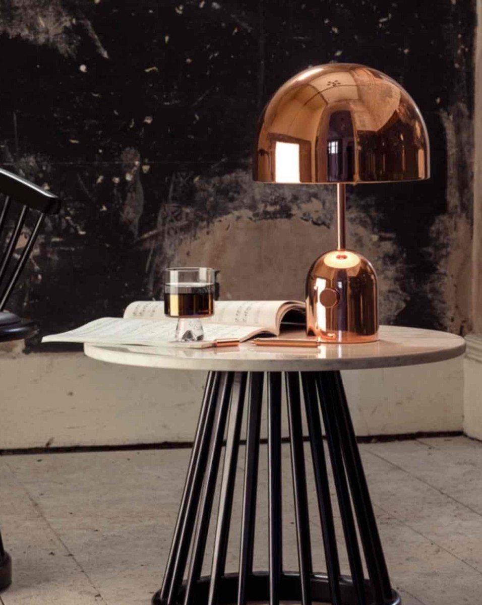 Bell LED Table Lamp – Large, Dimmable, Polished Finish