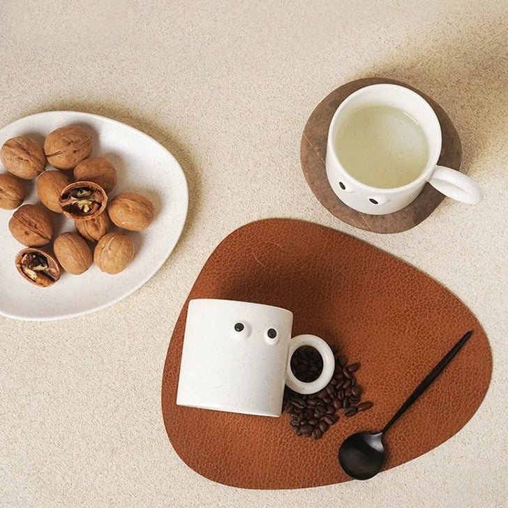 Big Eyes Ceramic Mug – Funny & Cute Handmade Coffee Cup