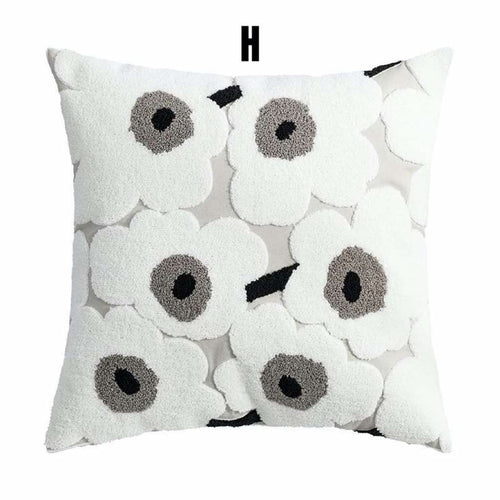 Whimsical Sunflower Throw Pillowcase – Cute Decorative Cushion Cover
