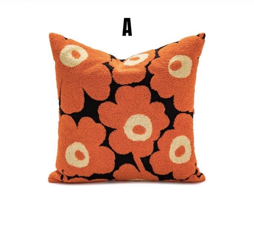 Whimsical Sunflower Throw Pillowcase – Cute Decorative Cushion Cover