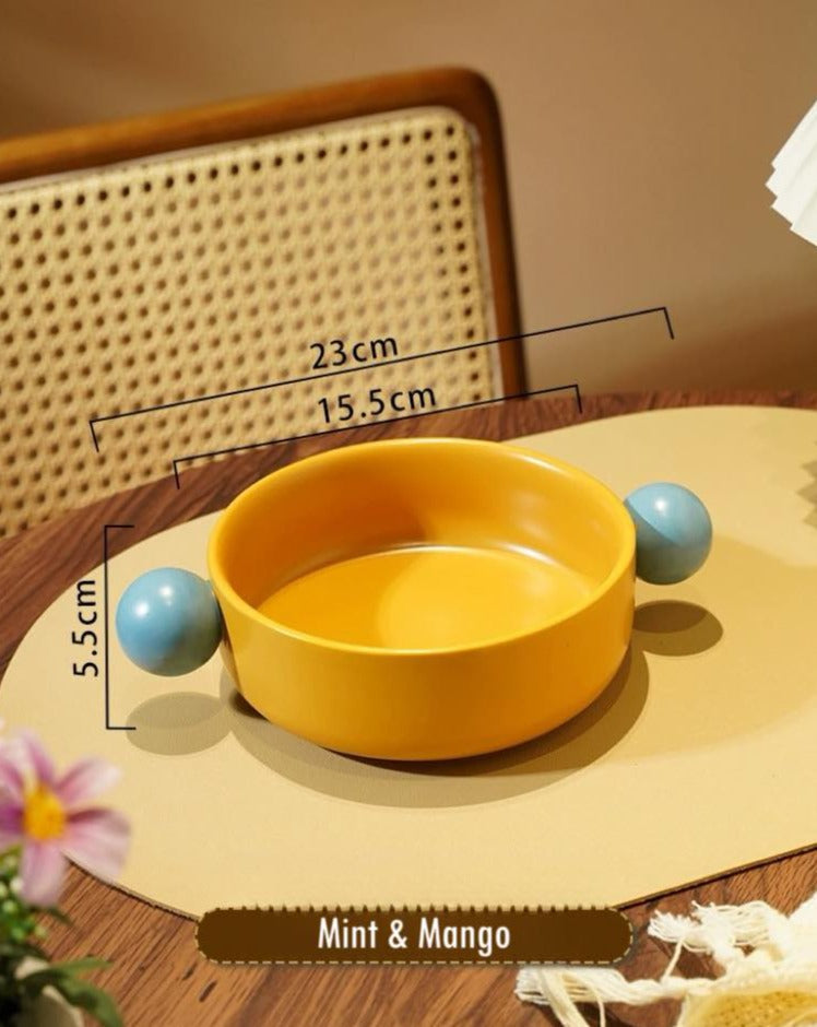 Gelato Ceramic Pasta Bowl – Whimsical Dopamine Dinnerware