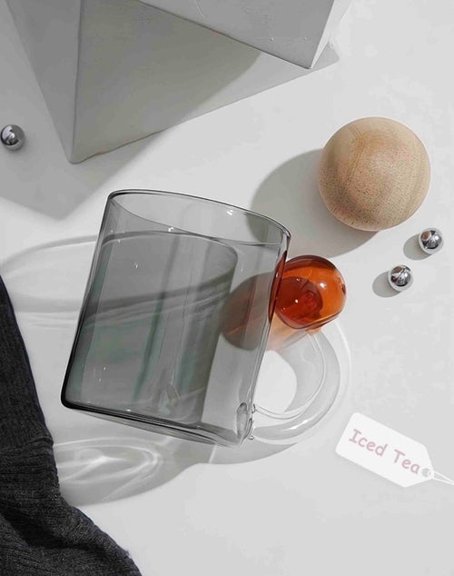 Handblown Lollipop Mugs – Whimsical Dopamine Glass Drinkware