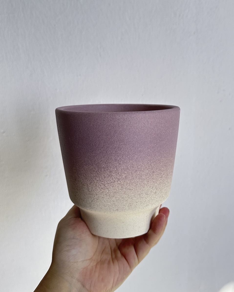 Handmade Gradient Ceramic Flower Pots