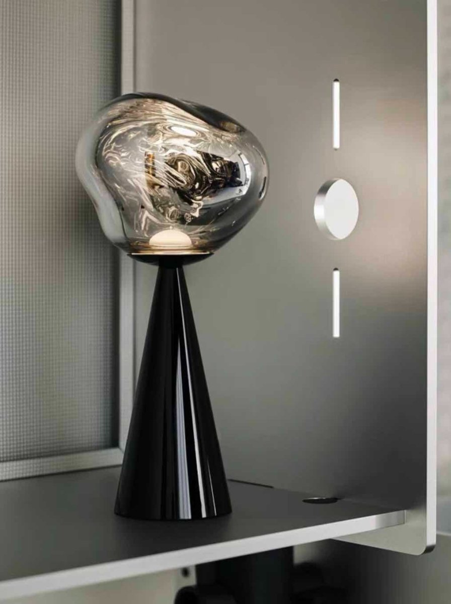 Melt Portable LED Table Lamp – Modern Nordic Dimmable Bedside Light