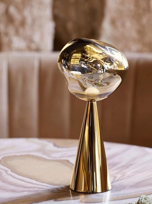 Melt Portable LED Table Lamp – Modern Nordic Dimmable Bedside Light