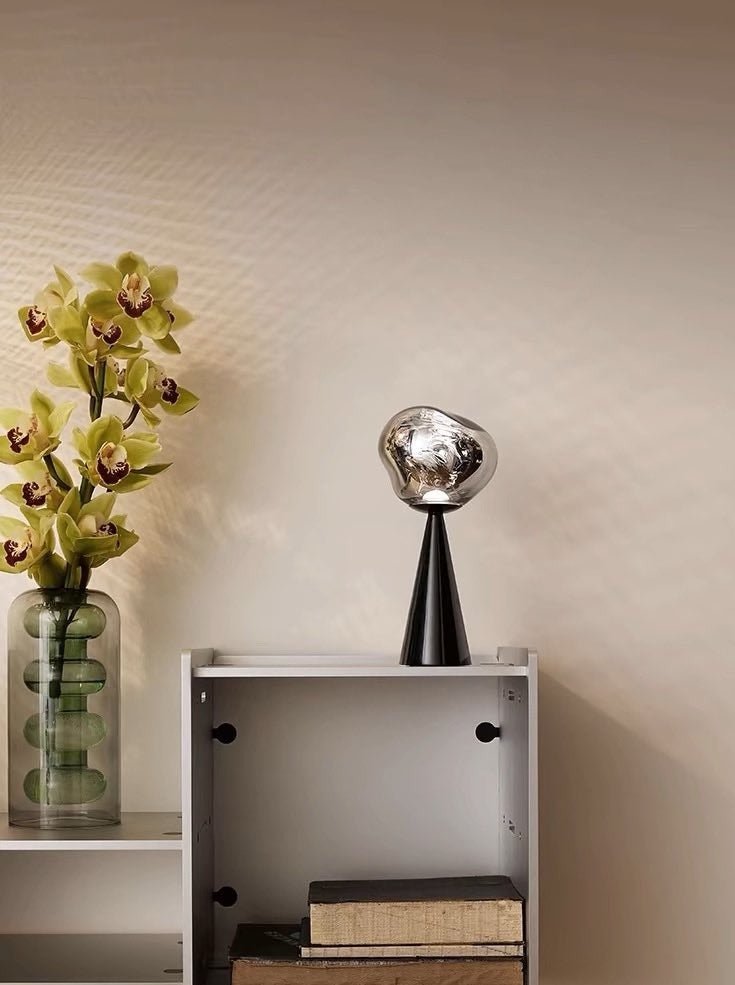 Melt Portable LED Table Lamp – Modern Nordic Dimmable Bedside Light