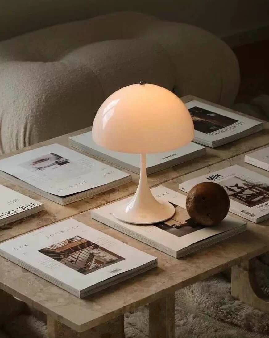 Nordic Panthella Portable Lamp – Minimalist Dimmable Table Light