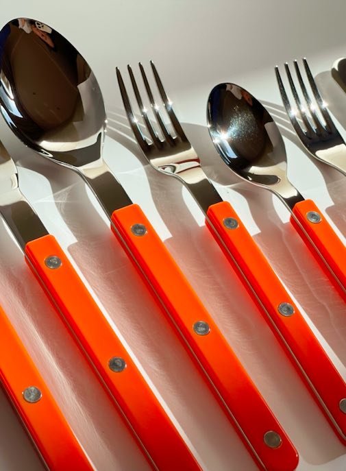 French Dopamine Flatware Set (10 pcs) – Retro Bistrot Style Cutlery