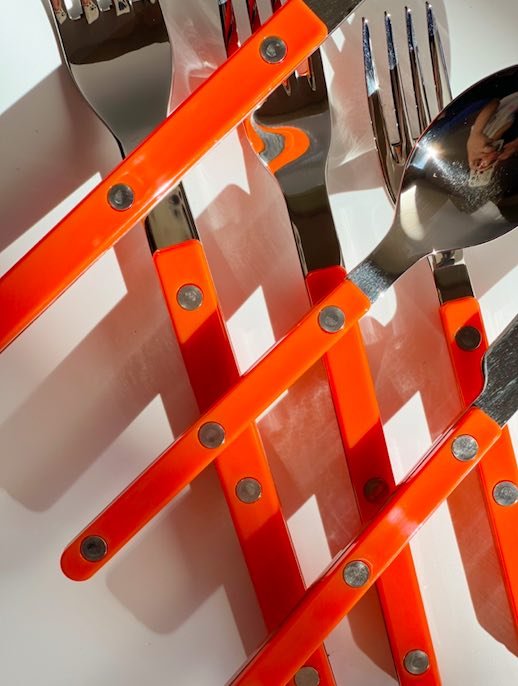 French Dopamine Flatware Set (10 pcs) – Retro Bistrot Style Cutlery