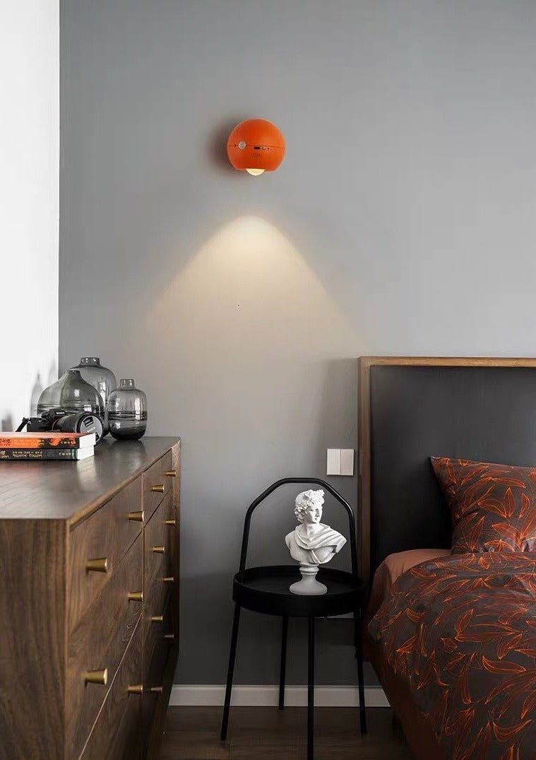 Space Age Motion Sensor Night Light – Punch-Free Wall Accent & Portable LED Lamp