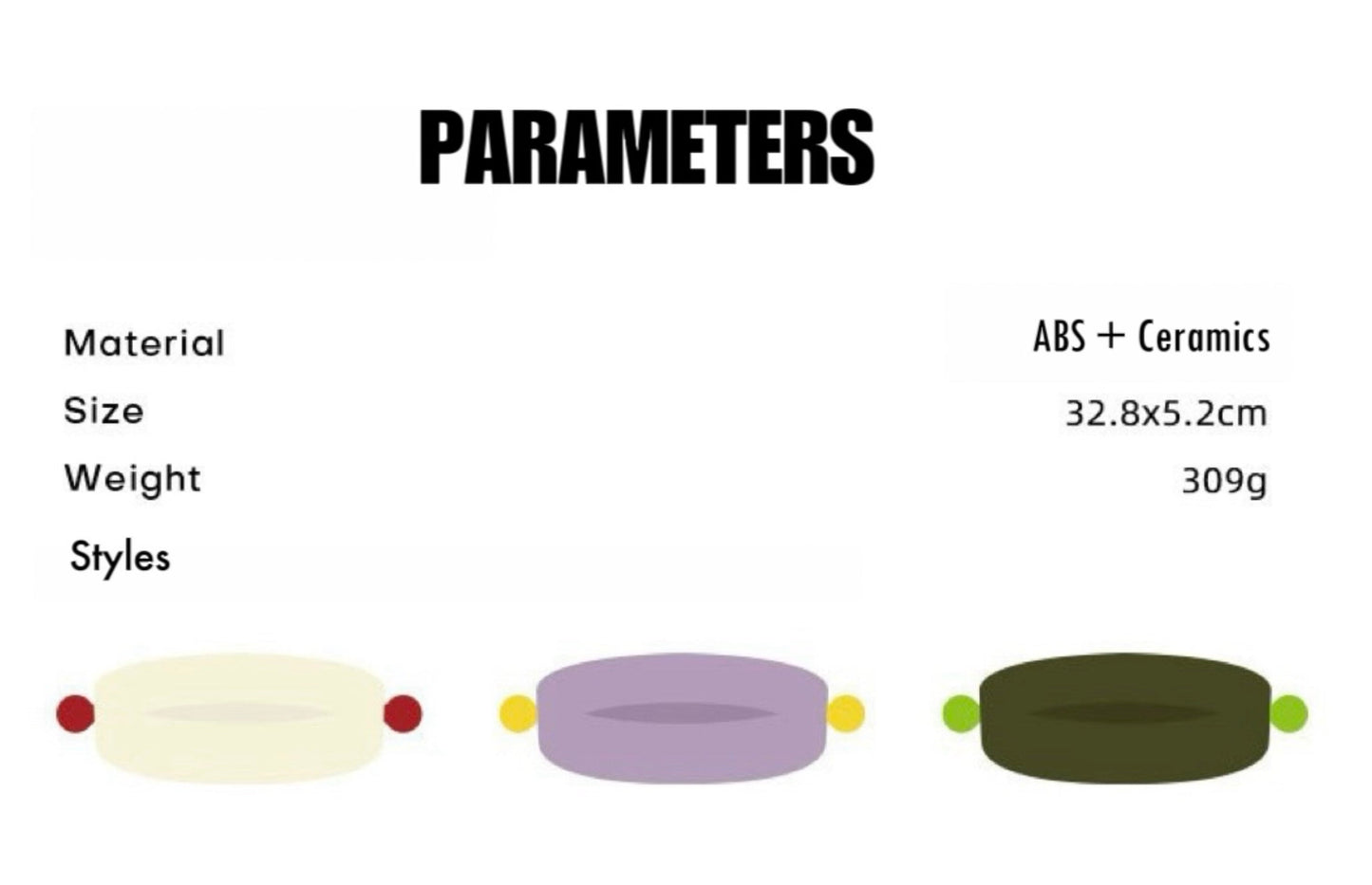 Jelly Bean Fruit Tray – Whimsical Dopamine Decorative Tray
