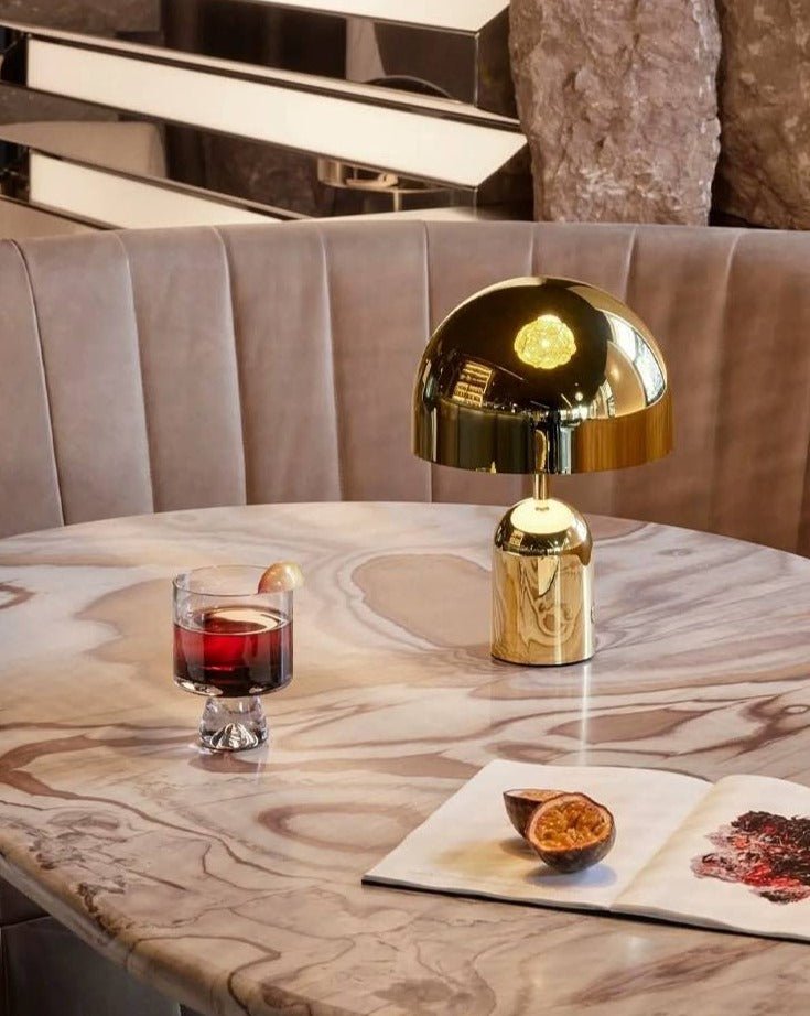 Bell LED Table Lamp – Large, Dimmable, Polished Finish