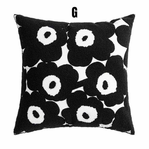 Whimsical Sunflower Throw Pillowcase – Cute Decorative Cushion Cover