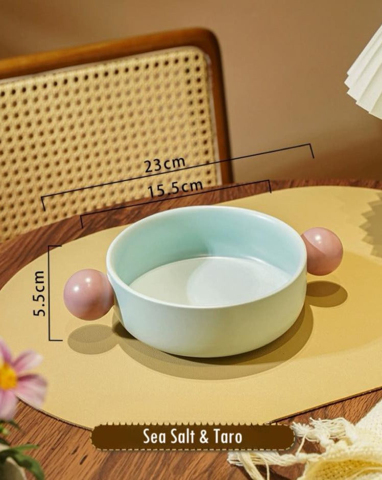 Gelato Ceramic Pasta Bowl – Whimsical Dopamine Dinnerware