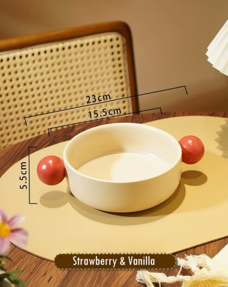 Gelato Ceramic Pasta Bowl – Whimsical Dopamine Dinnerware