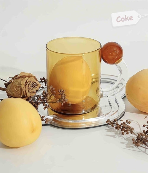 Handblown Lollipop Mugs – Whimsical Dopamine Glass Drinkware