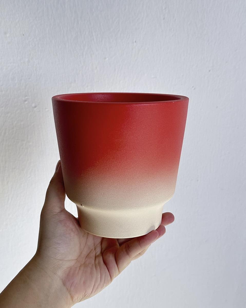 Handmade Gradient Ceramic Flower Pots