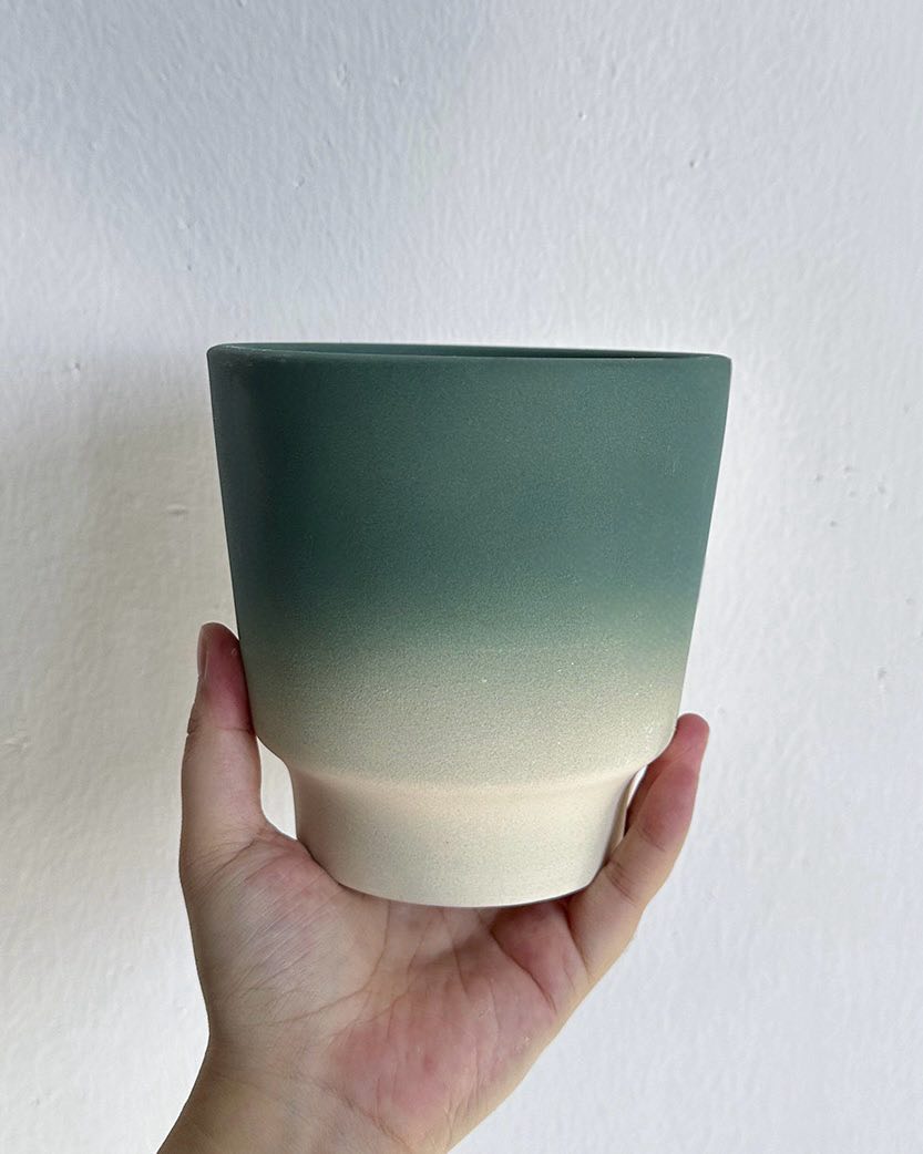 Handmade Gradient Ceramic Flower Pots
