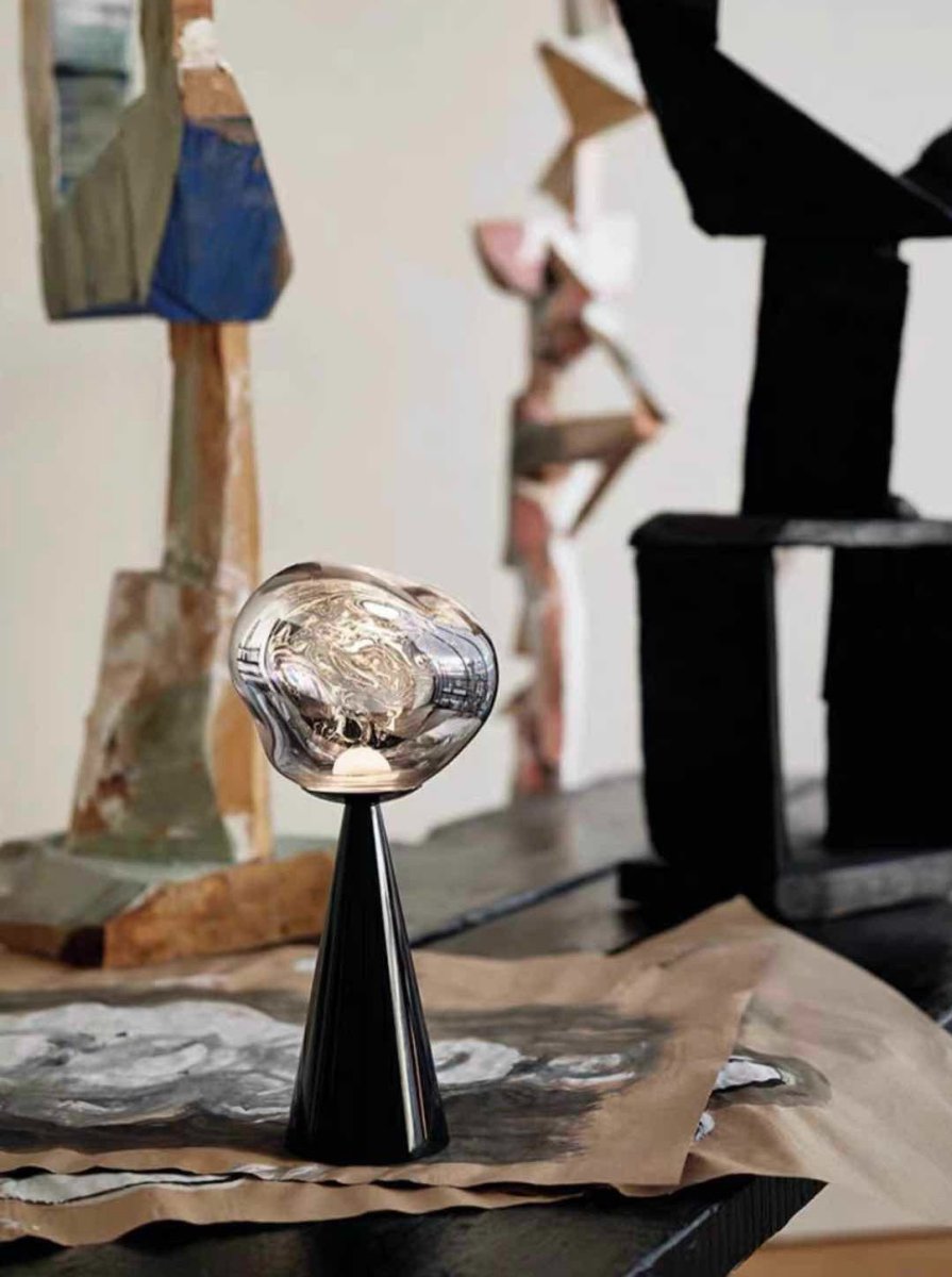 Melt Portable LED Table Lamp – Modern Nordic Dimmable Bedside Light