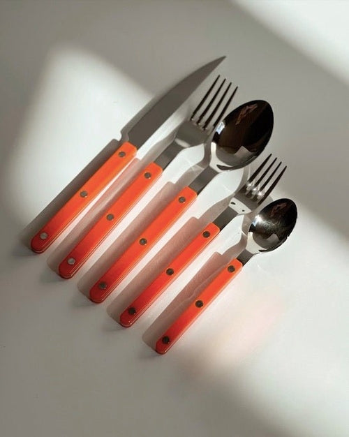 French Dopamine Flatware Set (10 pcs) – Retro Bistrot Style Cutlery