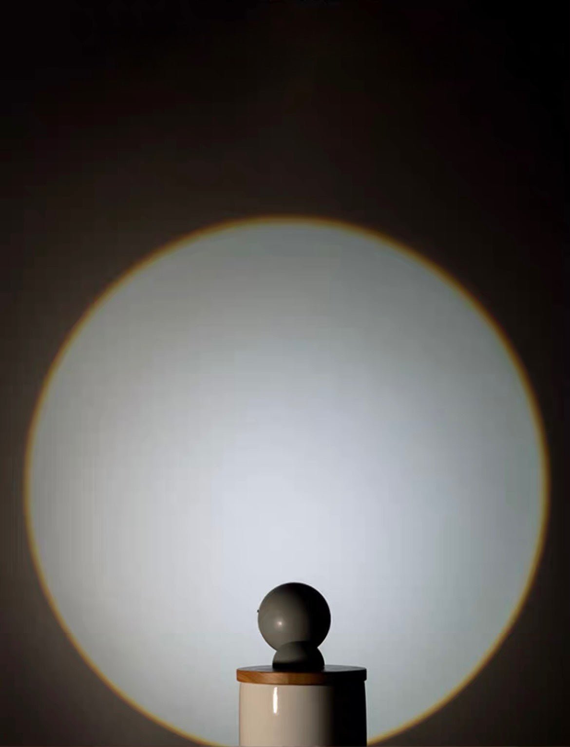 Space Age Motion Sensor Night Light – Punch-Free Wall Accent & Portable LED Lamp