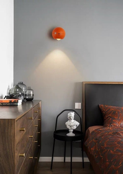 Space Age Motion Sensor Night Light – Punch-Free Wall Accent & Portable LED Lamp