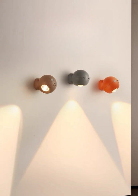 Space Age Motion Sensor Night Light – Punch-Free Wall Accent & Portable LED Lamp